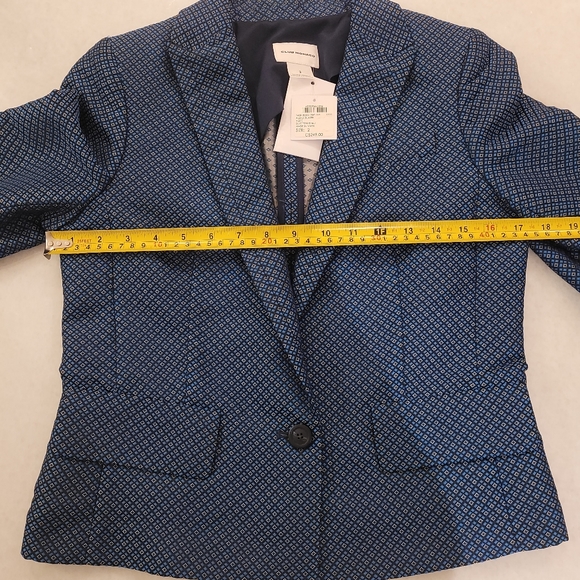 NWT Club Monaco Blazer, Blue, Size 2 - Picture 6 of 8